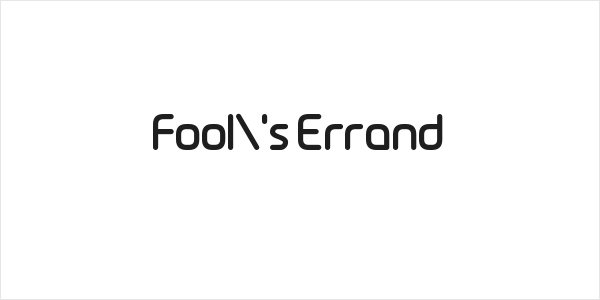 Fool's Errand Logo