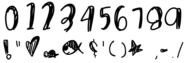FoolsFallInLove Font OTHER CHARS