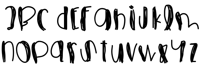 FoolsFallInLove Font LOWERCASE