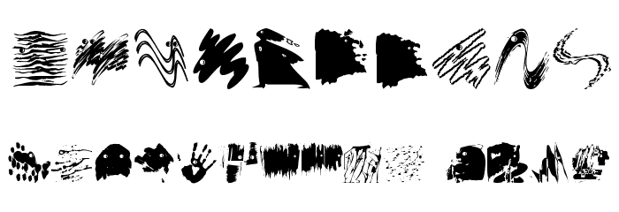 FoolsThree Font OTHER CHARS