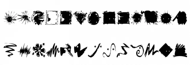 FoolsThree フォント 大文字
