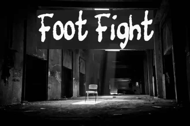 Foot Fight Font examples