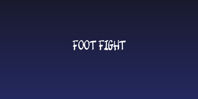 Foot Fight Social Header