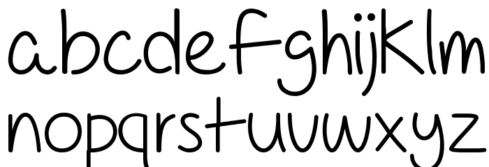For A Pessimist, I'm Pretty Optimistic Font LOWERCASE