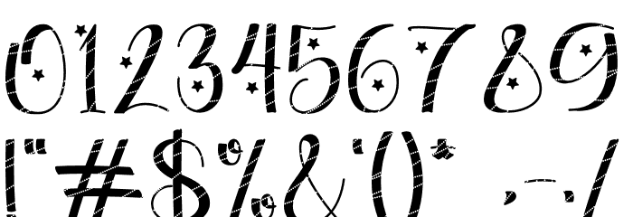 For Christmas Font OTHER CHARS