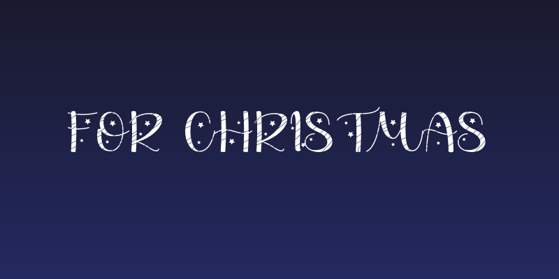 For Christmas Social Header