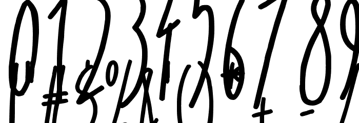 For Girls Only Bold Font OTHER CHARS