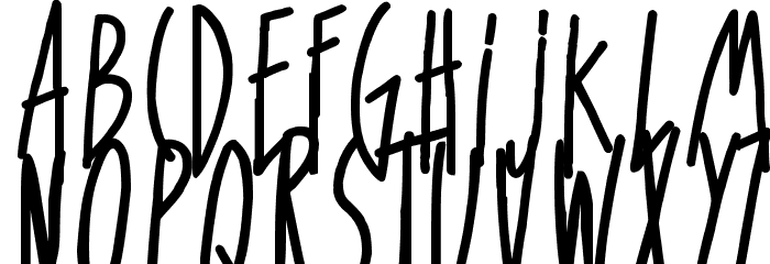 For Girls Only Bold Font LOWERCASE