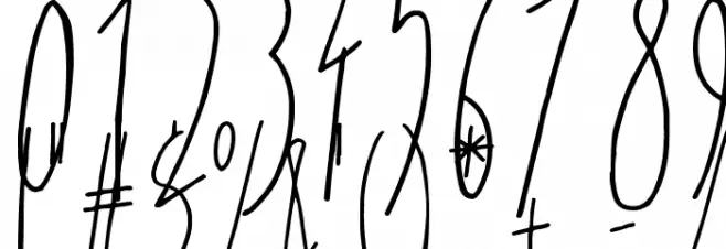 For Girls Only Font OTHER CHARS