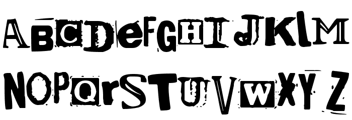 For The One Hundreth Time Font LOWERCASE
