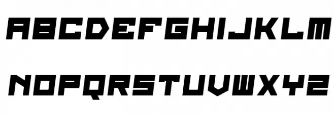 For The World Schriftart Kleinbuchstaben
