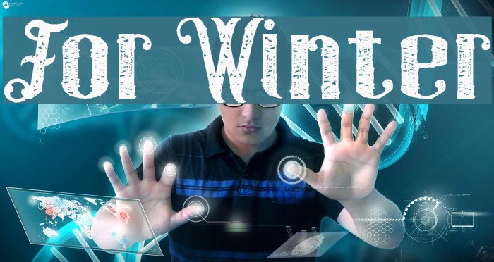 For Winter Font examples