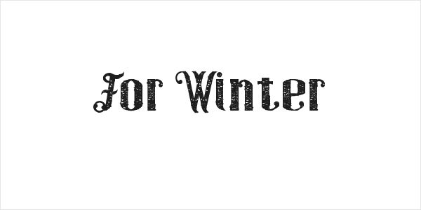 For Winter Logo