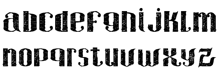 For Winter Font LOWERCASE