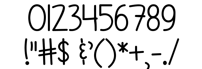 ForAPessimistImPrettyOptim Font OTHER CHARS