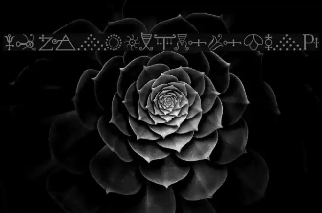 ForAlchemistsOnly Font examples