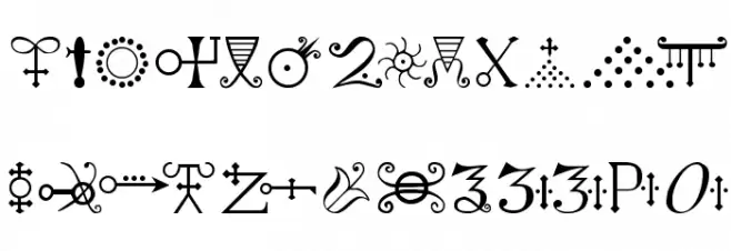 ForAlchemistsOnly 字体 小写