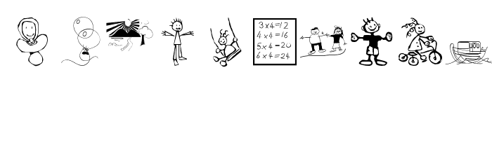 ForKids Font OTHER CHARS