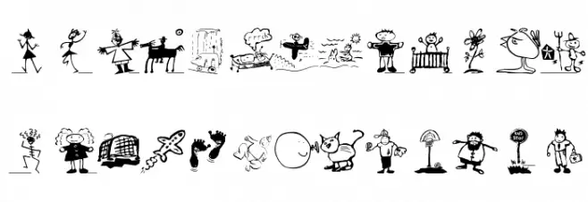 ForKids Fonte MAIÚSCULAS