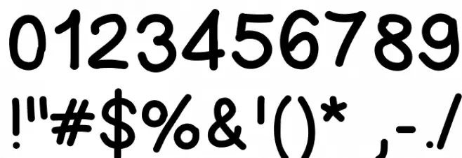 ForMyTrueLove Font OTHER CHARS