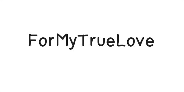 ForMyTrueLove Logo