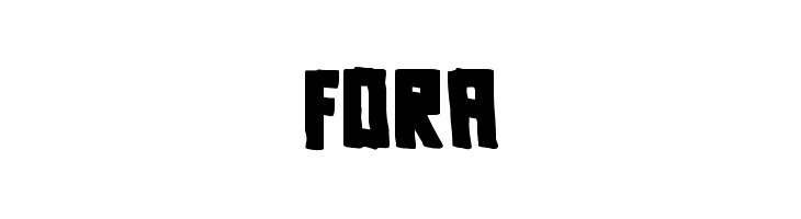 Fora  नि: शुल्क फ़ॉन्ट्स डाउनलोड