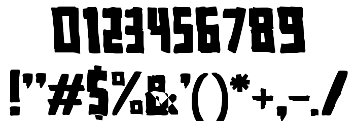 Fora Font OTHER CHARS