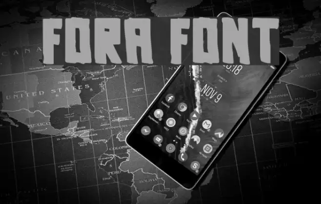 Fora Font examples