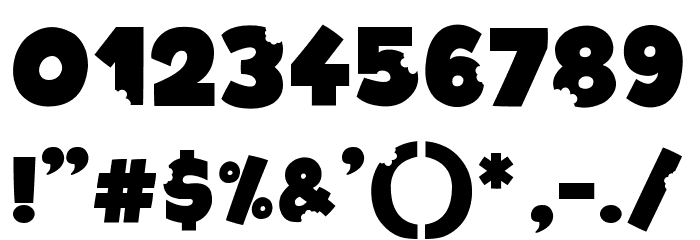 Forbidden Fruit Font OTHER CHARS