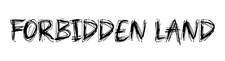Forbidden Land  Descarca Fonturi Gratis