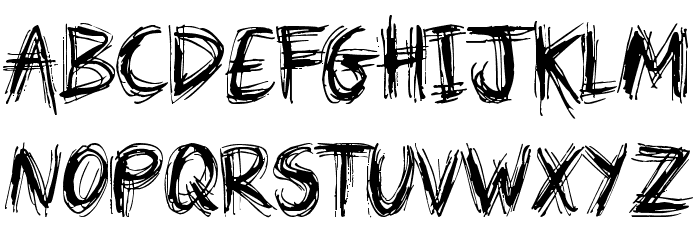 Forbidden Land Font LOWERCASE