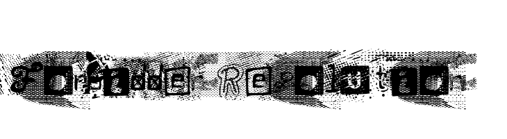 Forbidden Resolution  Frei Schriftart Herunterladen