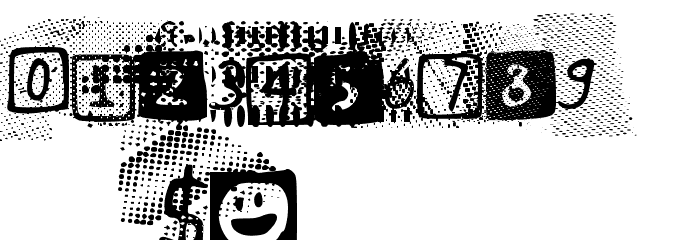 Forbidden Resolution Font OTHER CHARS