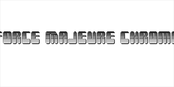 Force Majeure Chrome Logo