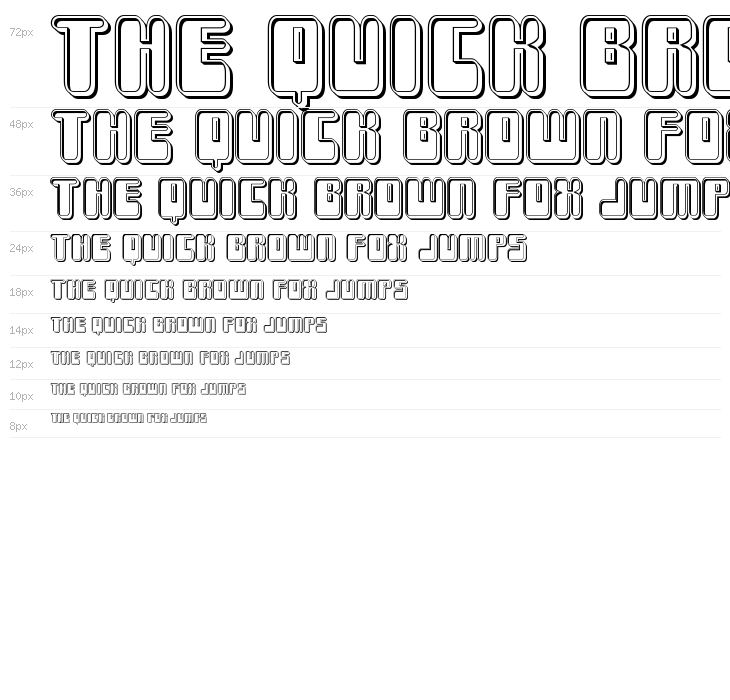 Force Majeure Engraved Waterfall