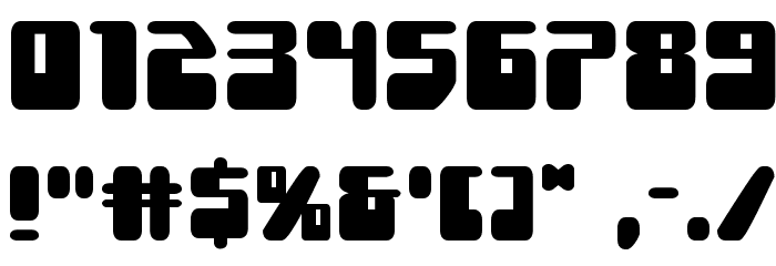 Force Majeure Expanded Font OTHER CHARS