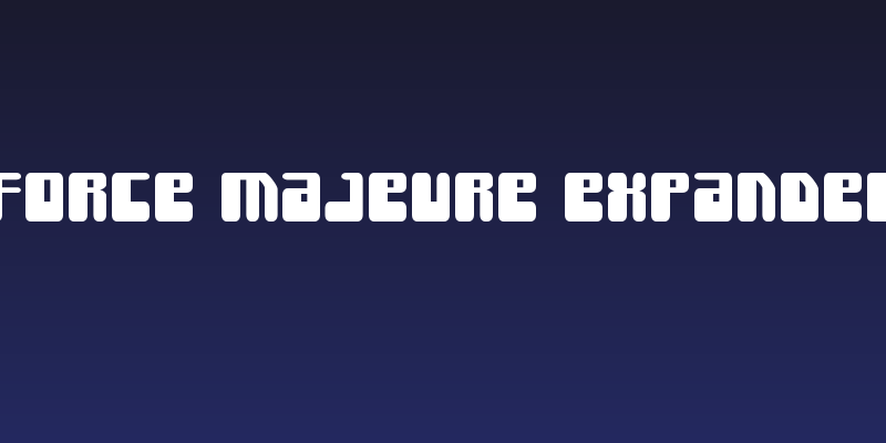 Force Majeure Expanded Social Header