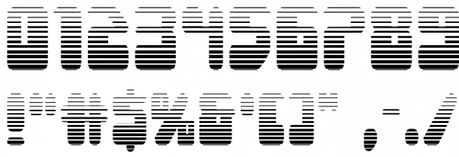 Force Majeure Gradient Font OTHER CHARS