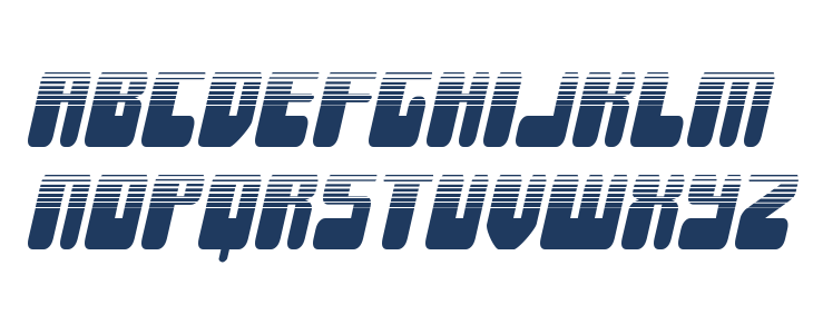 Force Majeure Halftone Italic Lowercase