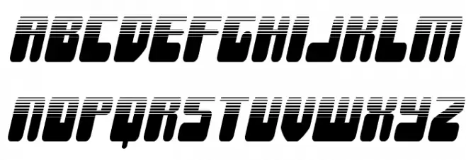 Force Majeure Halftone Italic Fonte MINÚSCULAS