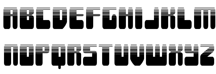 Force Majeure Halftone Font LOWERCASE