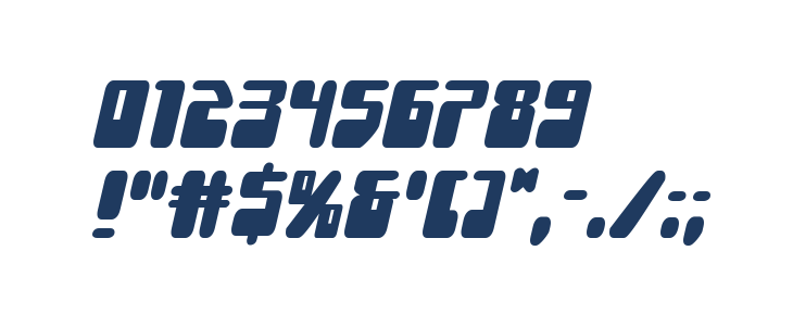 Force Majeure Italic Other Characters