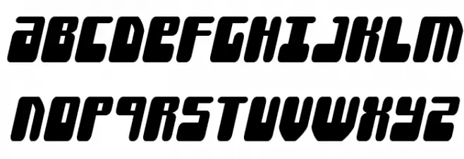 Force Majeure Italic Polices MAJUSCULES