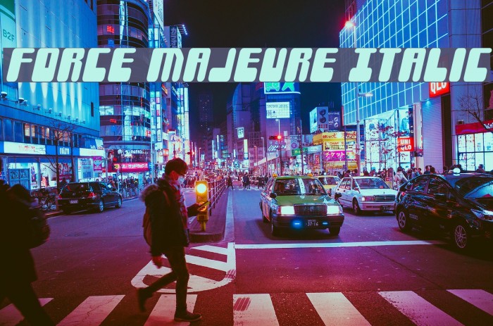 Force Majeure Italic Example 3