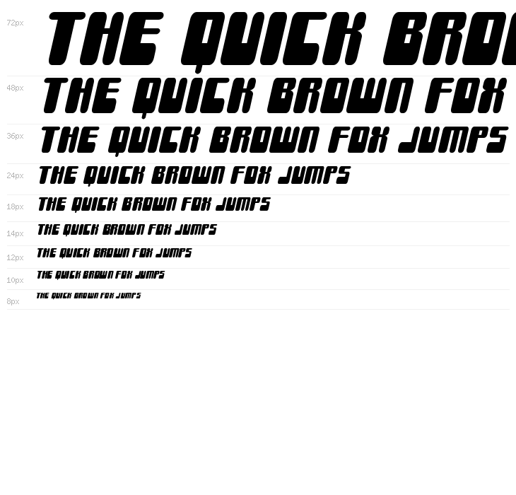 Force Majeure Italic Waterfall