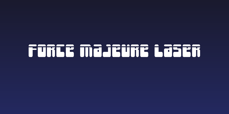 Force Majeure Laser Social Header