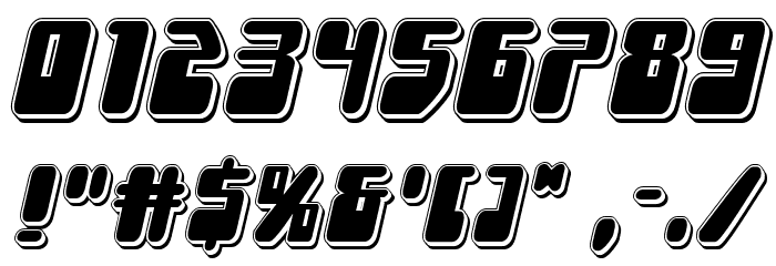 Force Majeure Punch Italic Caratteri ALTRI CARATTERI