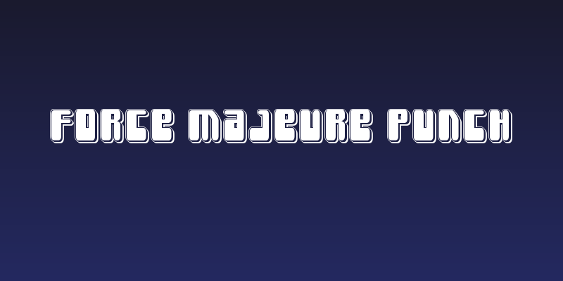 Force Majeure Punch Social Header
