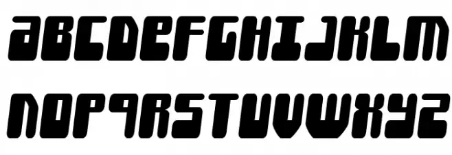 Force Majeure Semi-Italic 字体 大写
