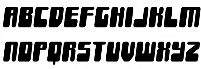 Force Majeure Semi-Italic フォント 小文字